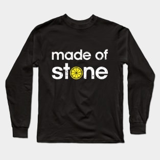 The Stone Roses Made Of Stone Indie Manchester Integrated Lemon Long Sleeve T-Shirt